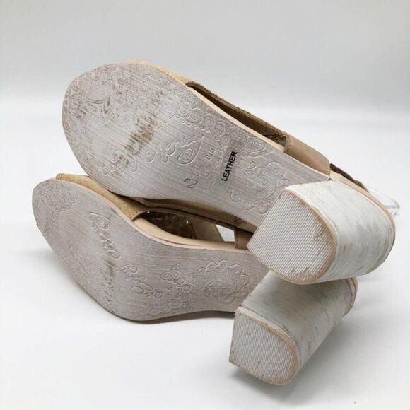 NAUGHTY MONKEY Montana Joe Suede Heeled Sandals - Picture 7 of 7